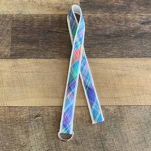 Ralph Lauren Plaid Madras Belt Baby Boy